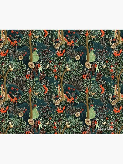 Whimsical Wonderland Throw Blanket