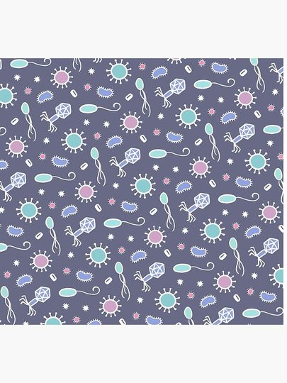 Microbes Dark Socks