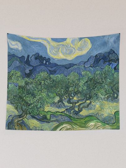 The Olive Trees by Vincent van Gogh Tapestry
