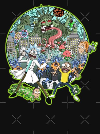 Rick and Rickandmorty Earth Dimension C-137 Interdimensional Twist Pullover Sweatshirt