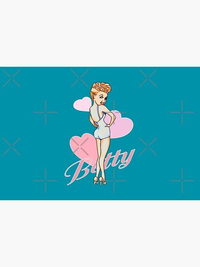 Betty Grable  Bath Mat