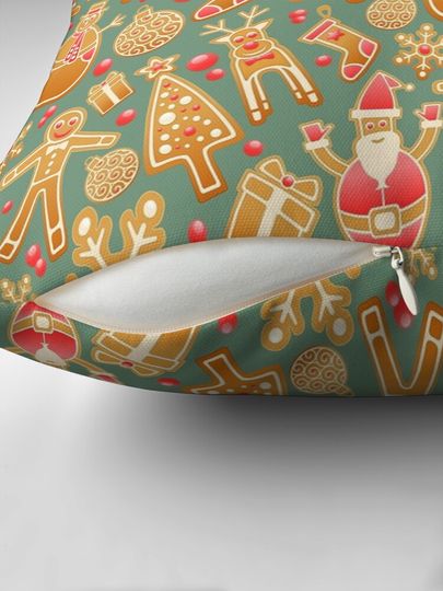 Christmas pattern 2020 Pillow