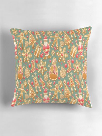 Christmas pattern 2020 Pillow