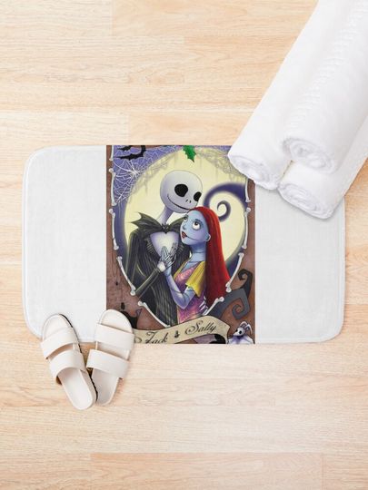Sally and jack Bath Mat