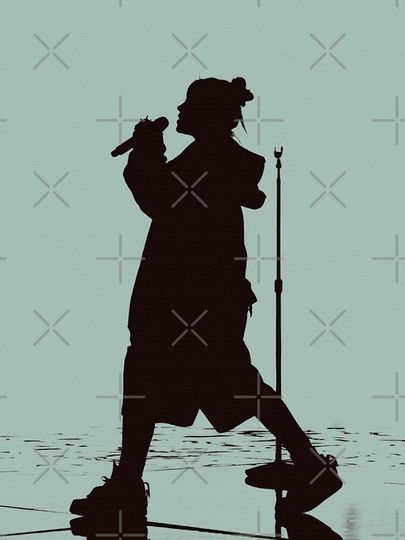 BILLIE EILISH SILHOUETTE iPhone Case