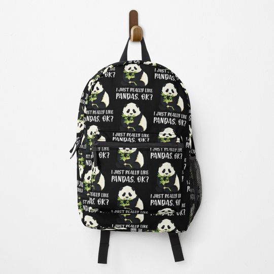 I Just Really Like Pandas, OK? Backpack