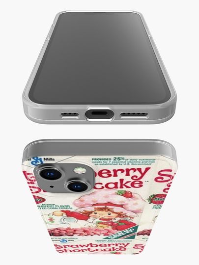 Vintage Strawberry Shortcake cereal box  iPhone Case