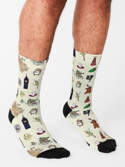 Peter Pan Socks, Funny Disney Socks