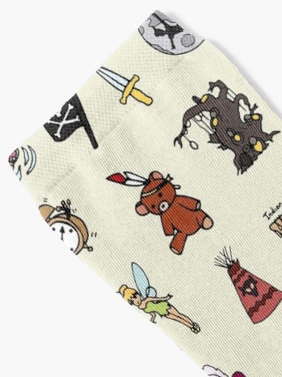 Peter Pan Socks, Funny Disney Socks