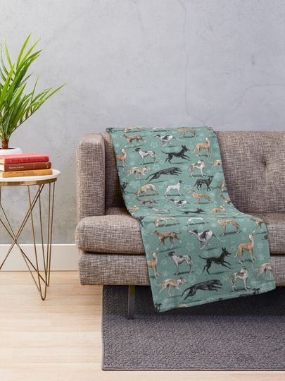 The Greyhound Throw Blanket