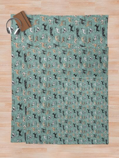 The Greyhound Throw Blanket