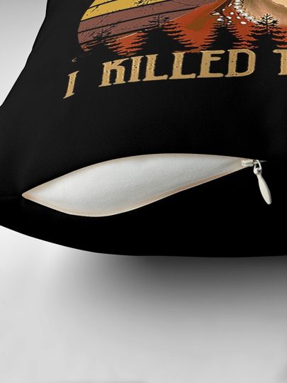 Vintage Murder She Wrote - I Killed Them I Killed Them Pillow