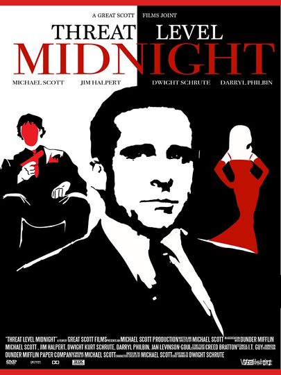 Threat Level Midnight - The Office Classic T-Shirt