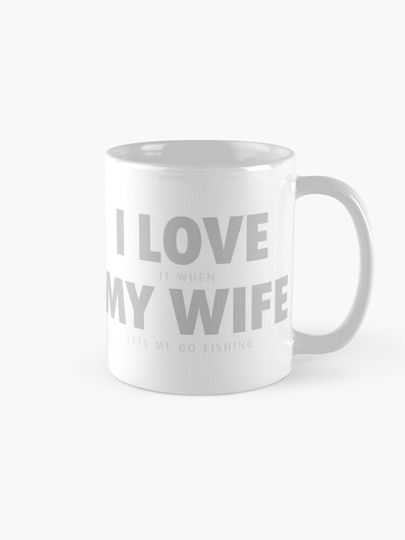 I LOVE MY WIFE Coffee Mug, gift for her