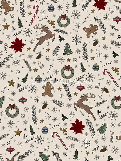 Vintage Christmas  iPhone Case