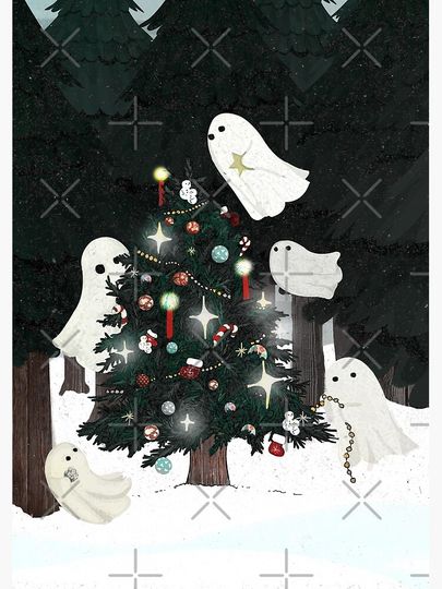 Christmas Spirits Art Print