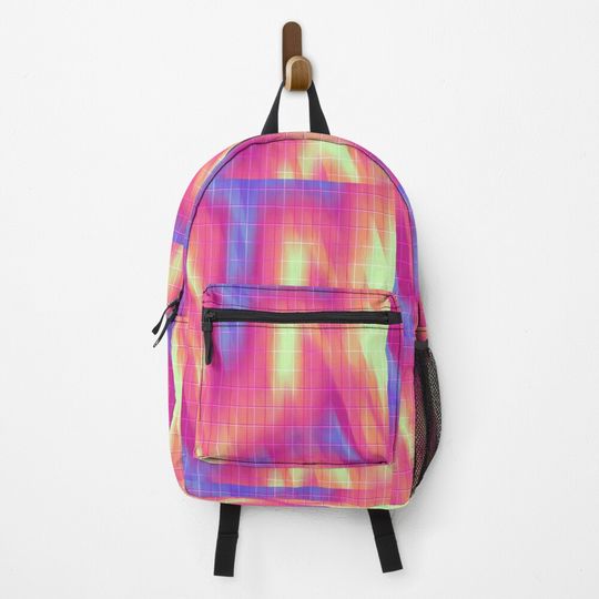 Tye dye Grid! Backpack
