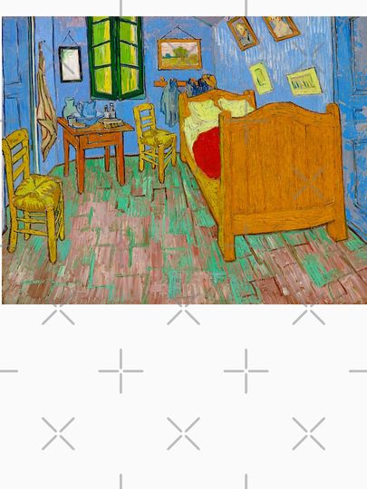 The Bedroom Van Gogh Best Original Painting 1889 Tank Top