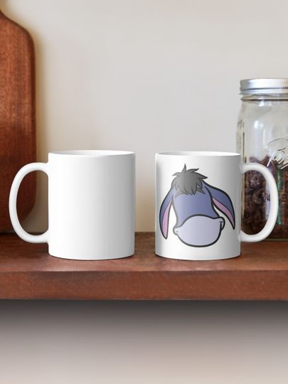 Eeyore Donkey Coffee Mug, Cartoon Mug