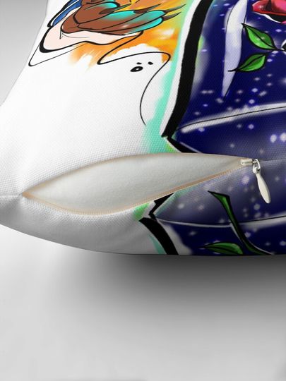 Beauty and the beast Pillow