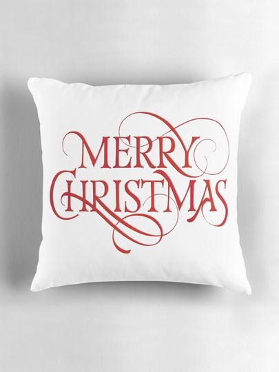 Merry Christmas Pillow