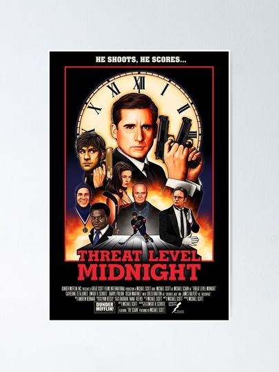 Threat Level Midnight Poster
