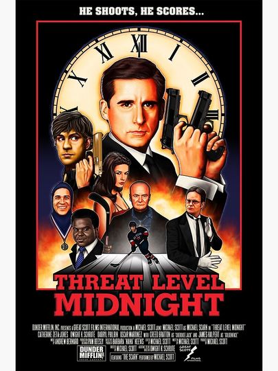 Threat Level Midnight Poster