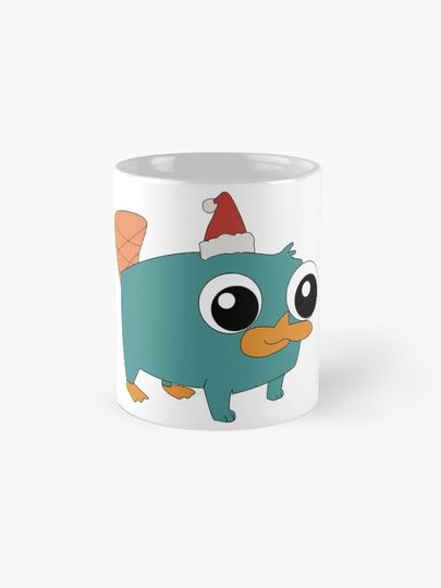 Christmas Baby Perry the Platypus Coffee Mug