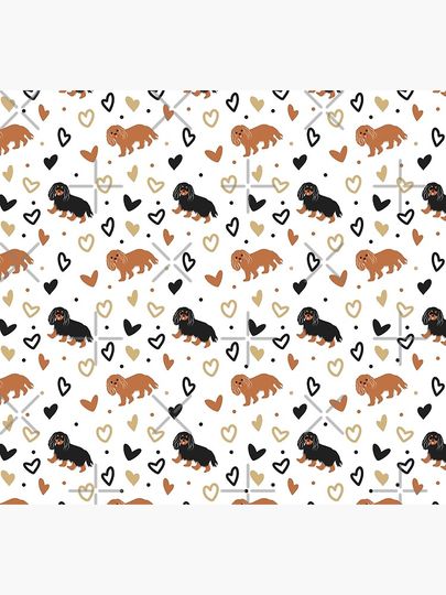 Love Cavalier King Charles Spaniel - Black and Tan Socks