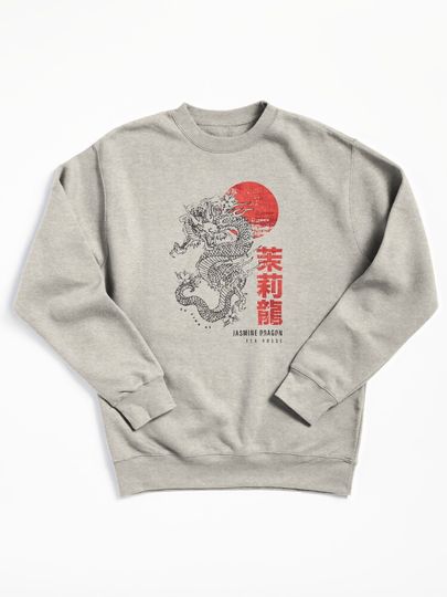 Jasmine Dragon Tea House Pullover Sweatshirt