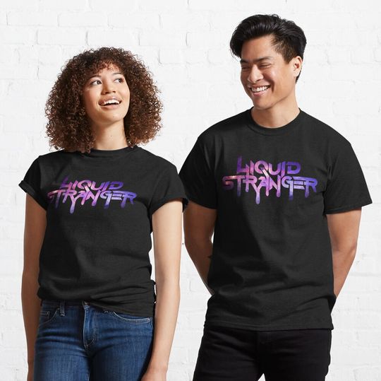 Liquid Stranger Purple Galaxy Classic T-Shirt