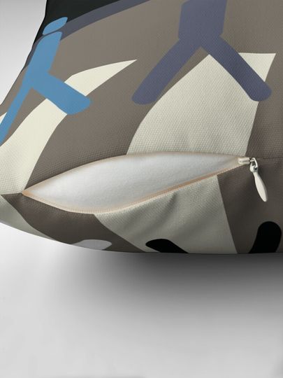 abbey road minimal album cover Pillow