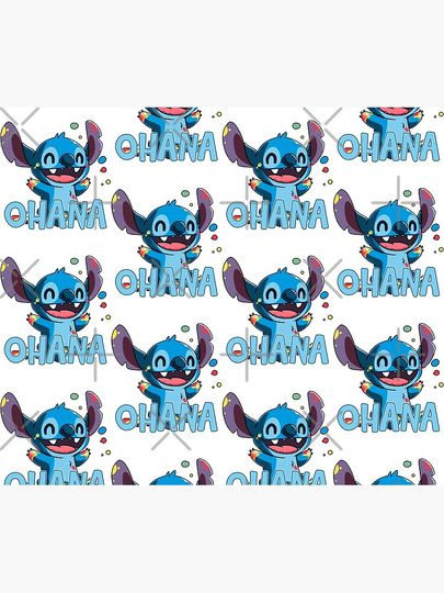 Cute Lilo and Stitch Throw Blanket – Cozy Decorative Bedding Cover