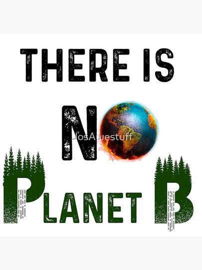 There is No Planet B Premium Matte Vertical Poster