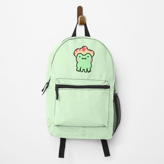Mushroom frog Backpack