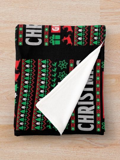 Make Christmas Great Again Throw Blanket