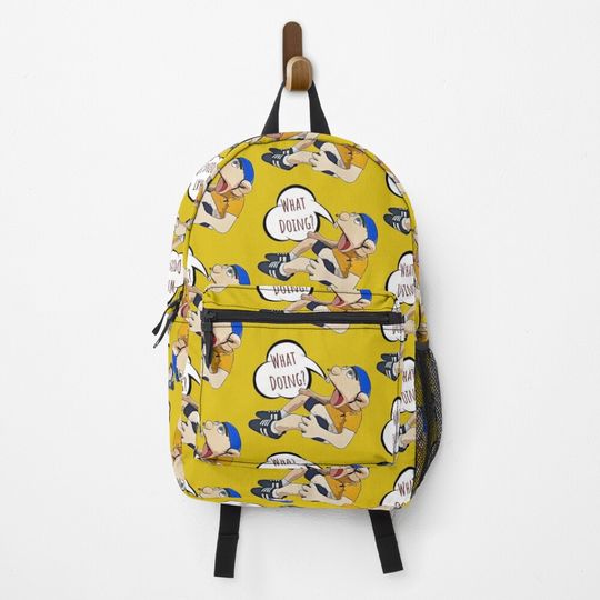 sml Jeffy the Puppet Hot selling! Backpack