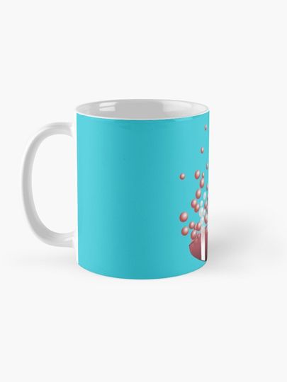 Football dissolves into bubbles Coffee Mug
