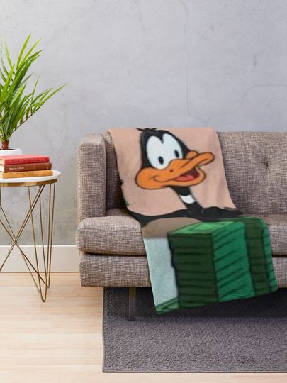 scrooge mcduck boomerang money Throw Blanket