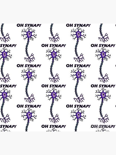 Neuron - Oh Snap! - Science Pun  Socks