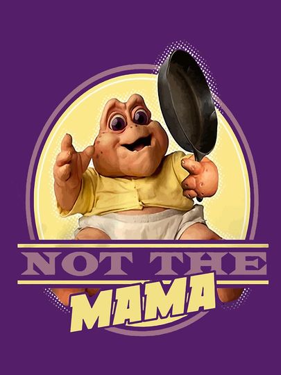Dinosaurs Not The Mama (DNS0020-501BLK) Men_s Classic T-Shirt