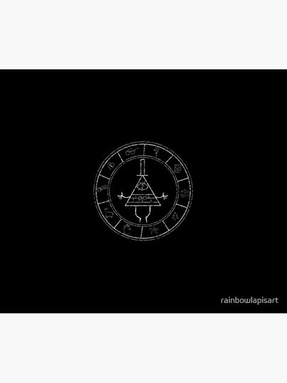 Bill Cipher Throw Blanket