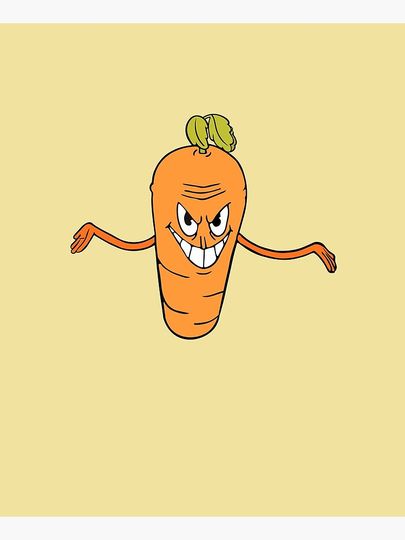 Carrot boss Cuphead Apron