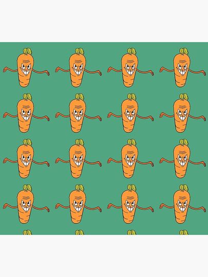 Carrot boss Cuphead Socks