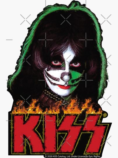 The Catman old painting stylized Sticker