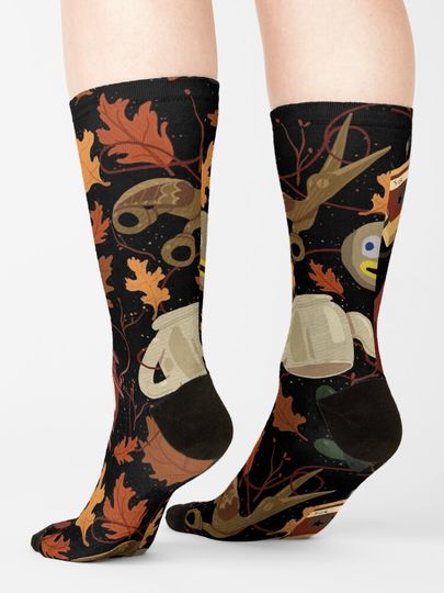 Over the Garden Wall Pattern Socks