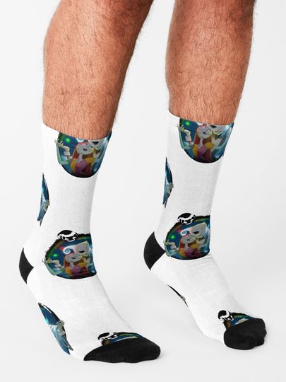 Jack and Sally  Socks