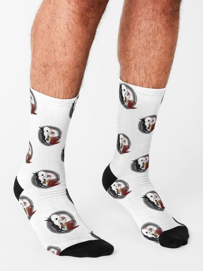 Jack and Sally  Socks