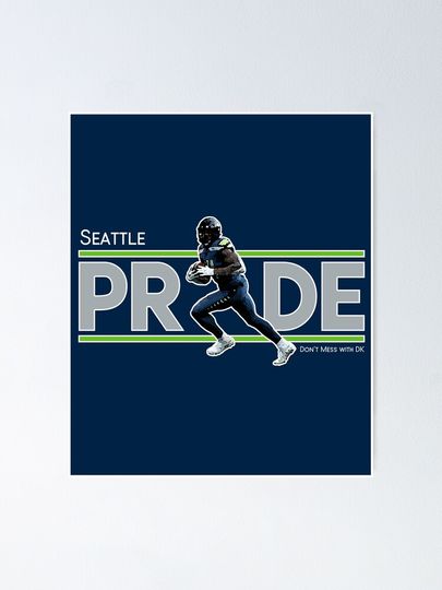Seattle Pride - Don't Mess with DK Poster