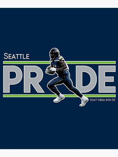 Seattle Pride - Don't Mess with DK Poster